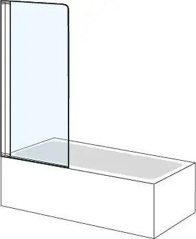 Achat Immédiat Porte battante Koralle S400 Plus Silver polish Verre clair